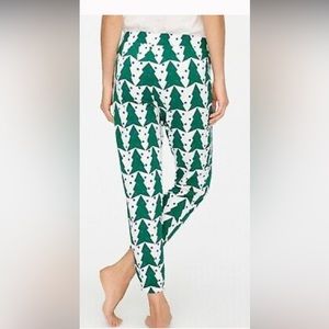 EUC J CREW FIR TREE DREAMY PAJAMA  PANTS